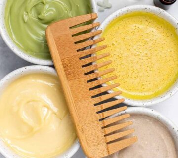 ماسک موی طبیعی حاوی روغن آرگان برای تقویت و آبرسانی موها